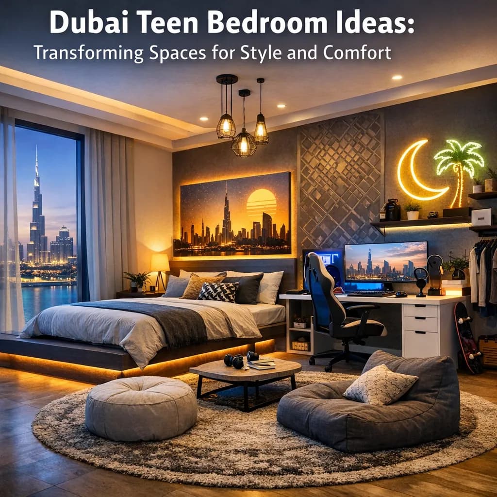 Dubai Teen Bedroom Ideas: Transforming Spaces For Style And Comfort