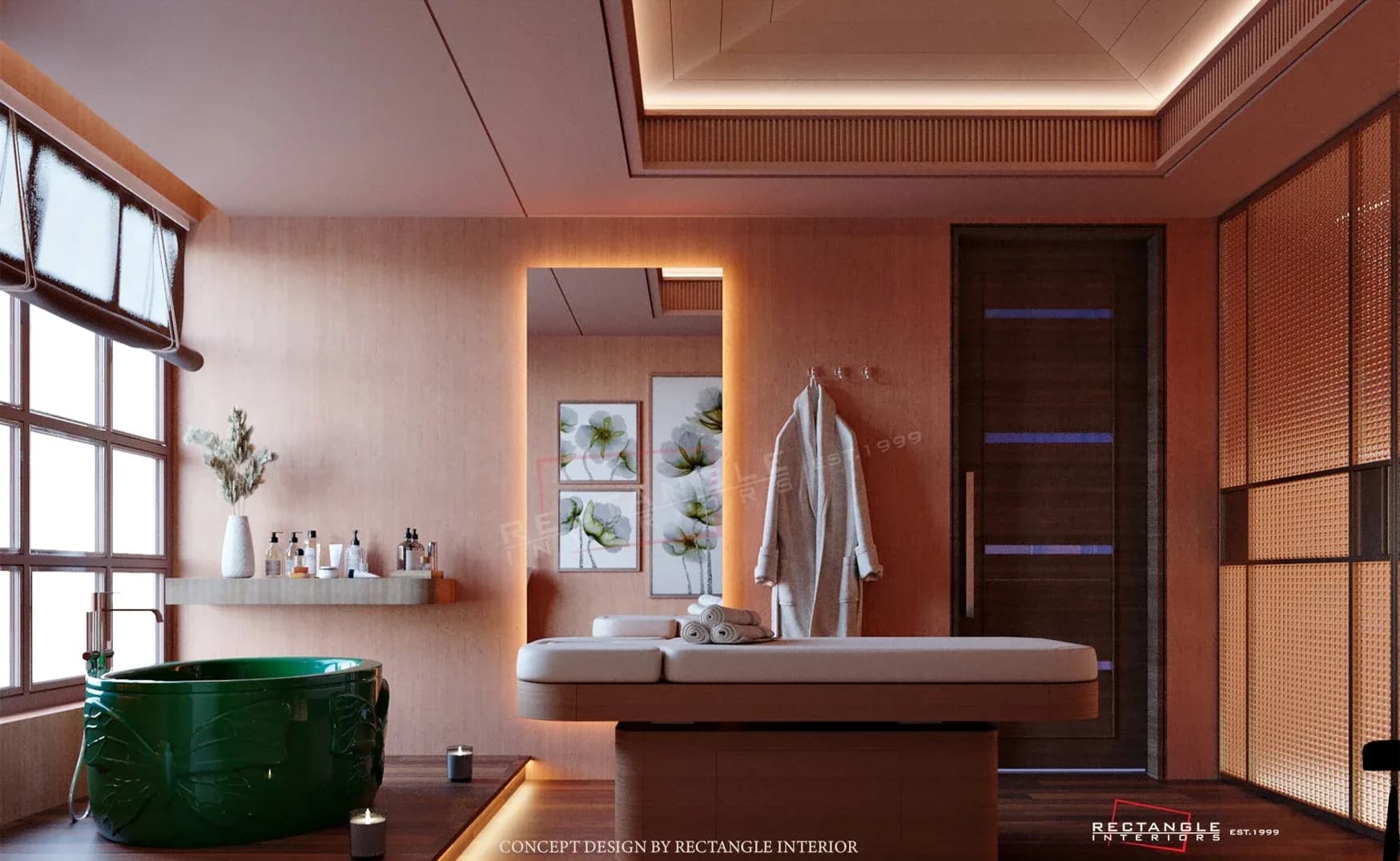 Interior Design on Palm Jumeirah by Rectangle Interiors