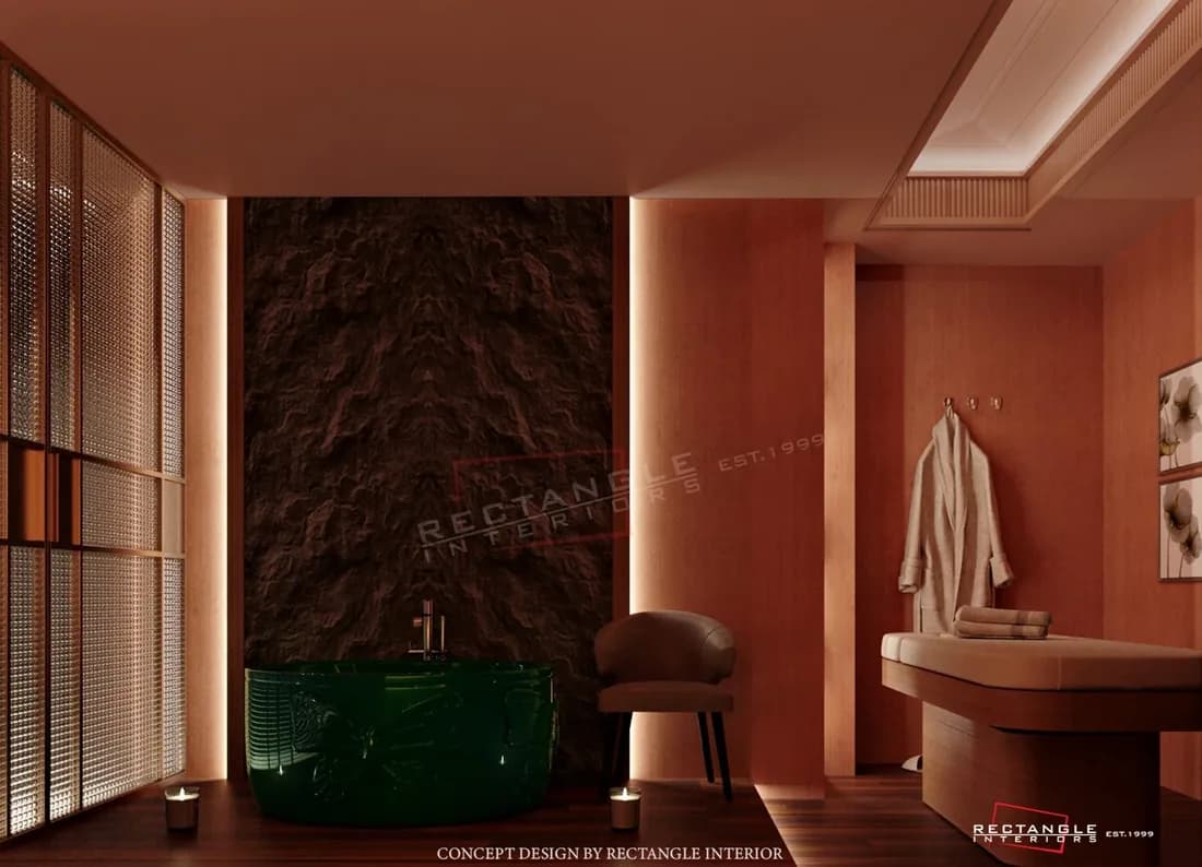 Palm Jumeirah interior by Rectangle Interiors — 2