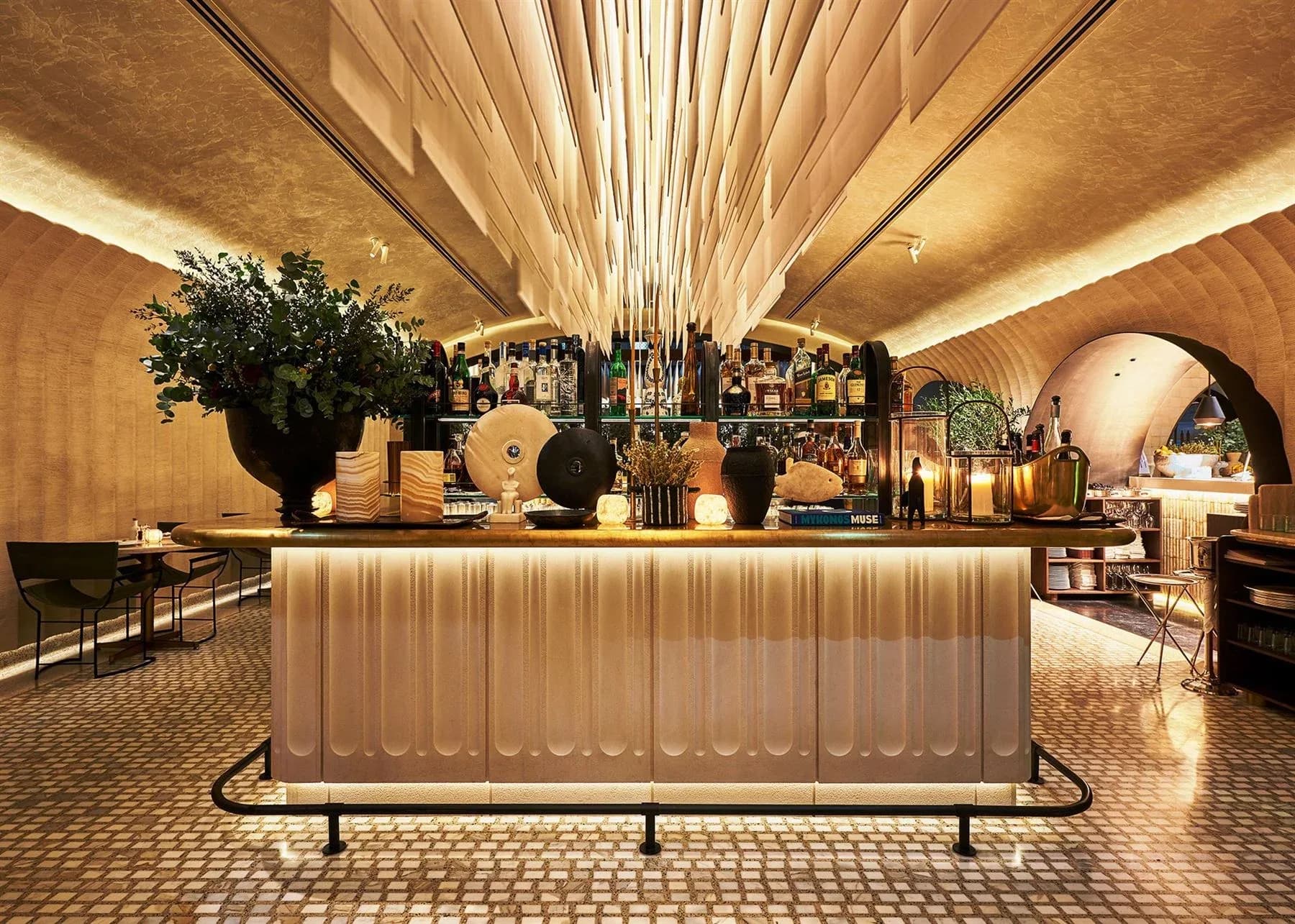 Avli by Tashas — Restaurant interior design by Rectangle Interiors, DIFC, Dubai