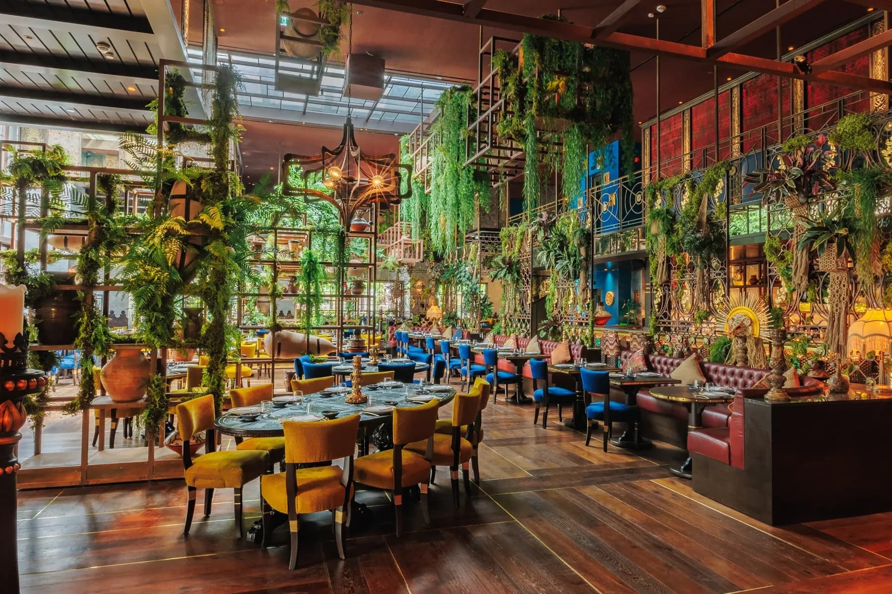 Coya — Restaurant interior by Rectangle Interiors, Four Seasons Resort Jumeirah, Dubai