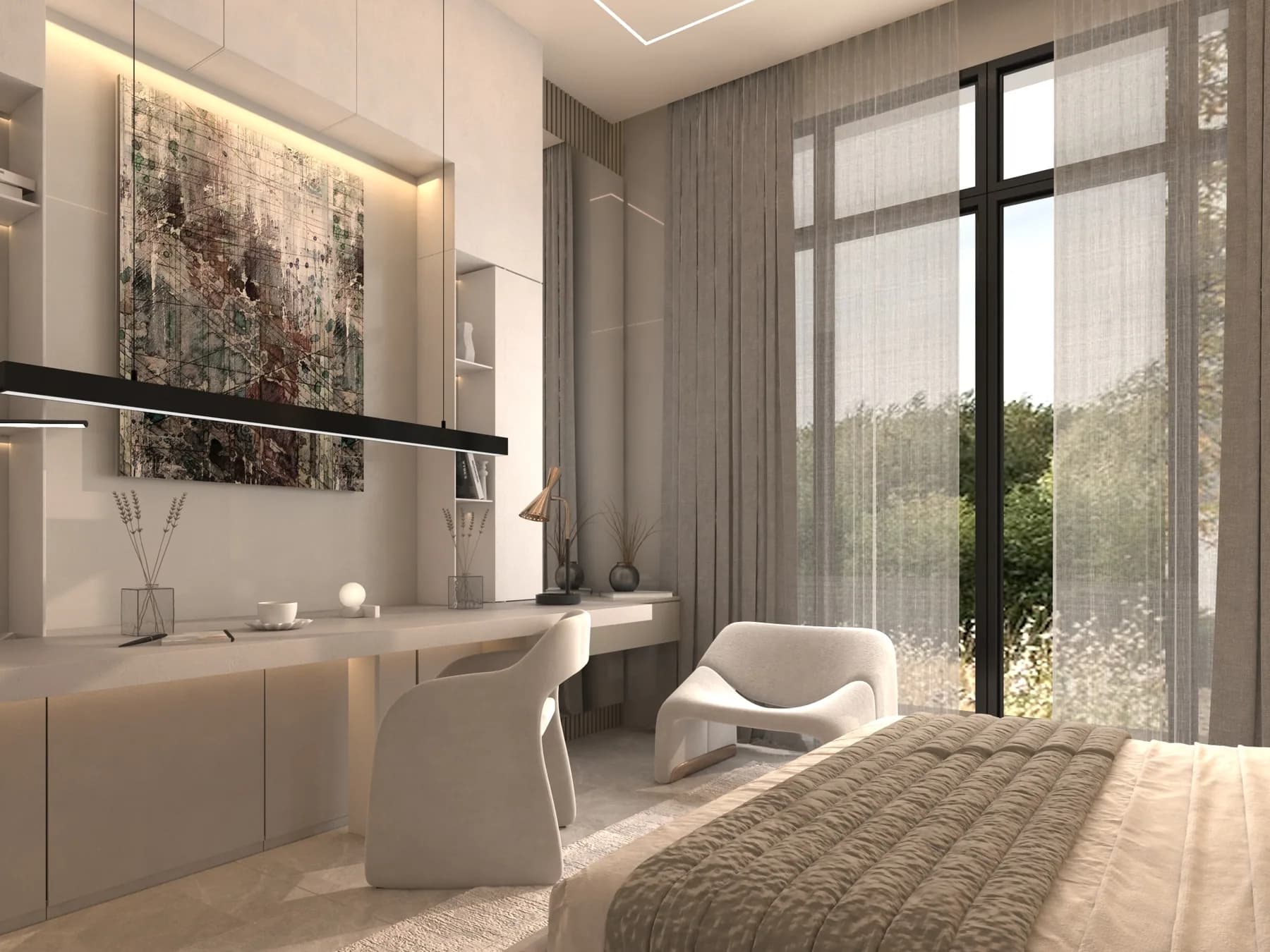 Dubai South Villas — Villa interior design by Rectangle Interiors, South, Dubai