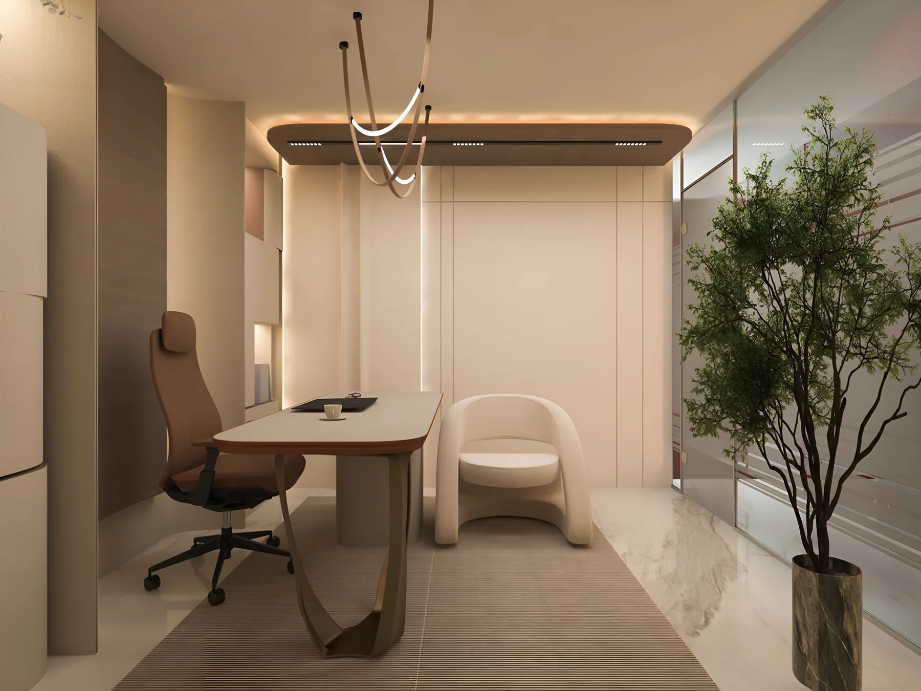 Electra — Office interior design by Rectangle Interiors, JAFZA, Dubai