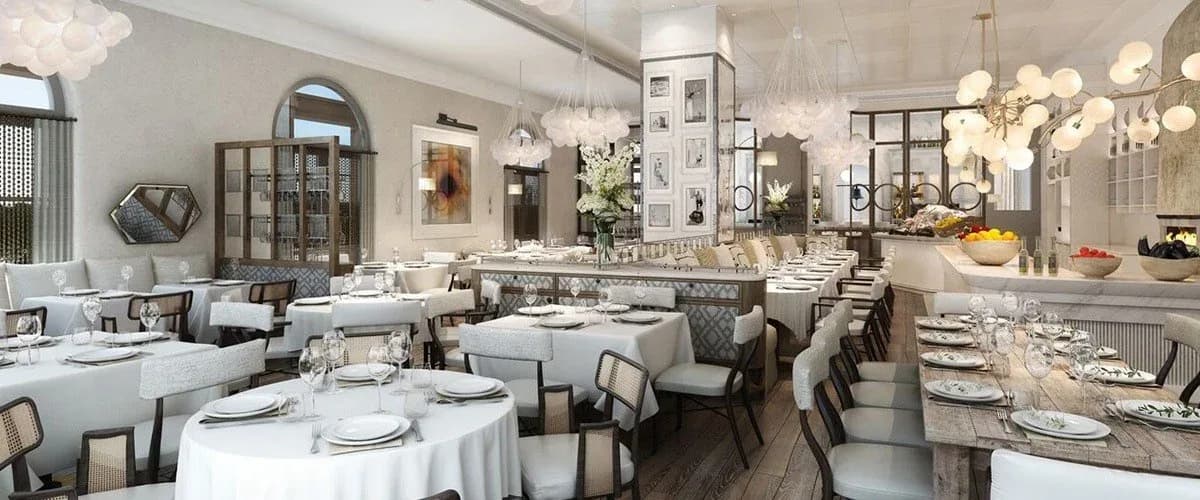Gaia — Restaurant interior by Rectangle Interiors, DIFC, Dubai