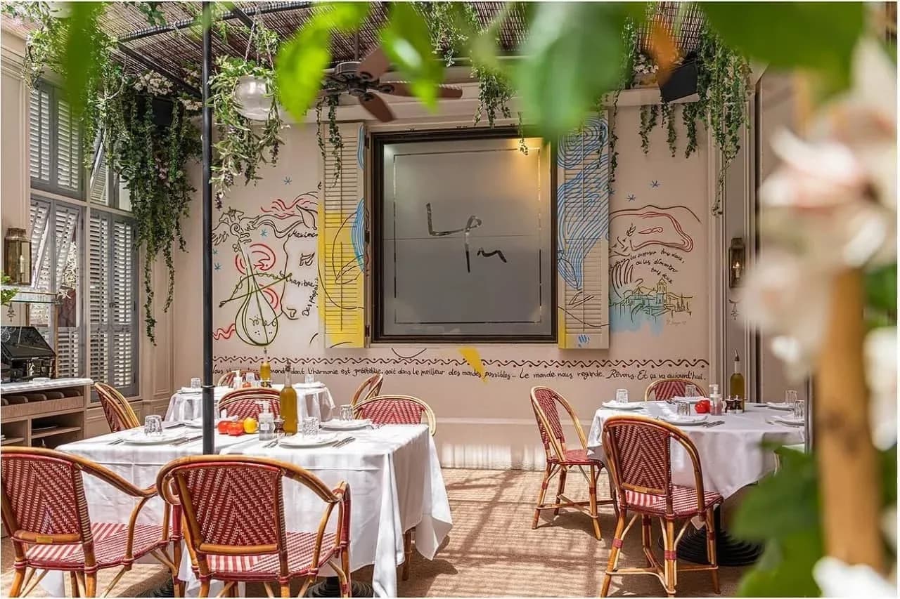 LPM, DIFC — restaurant interior by Rectangle Interiors