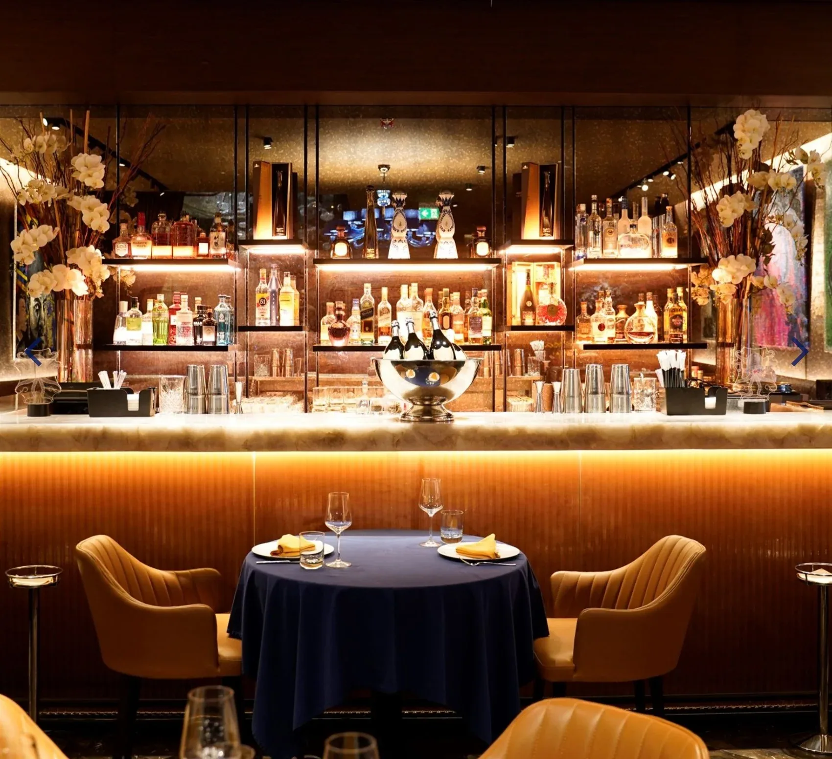 Marea — Restaurant interior design by Rectangle Interiors, DIFC, Dubai