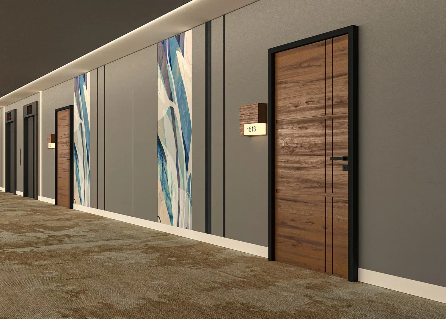 Mercure Hotel — Hotel interior design by Rectangle Interiors, Dubai