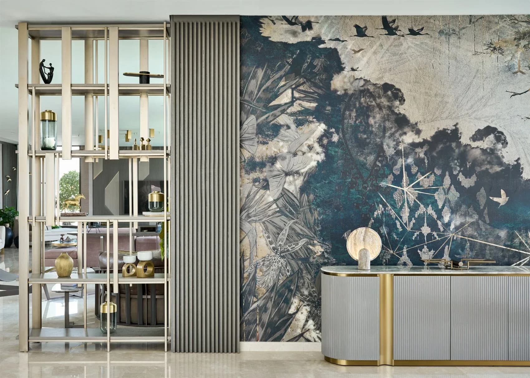 Private Luxury Villa, District One — Villa interior design by Rectangle Interiors, MBR City, District One, Dubai