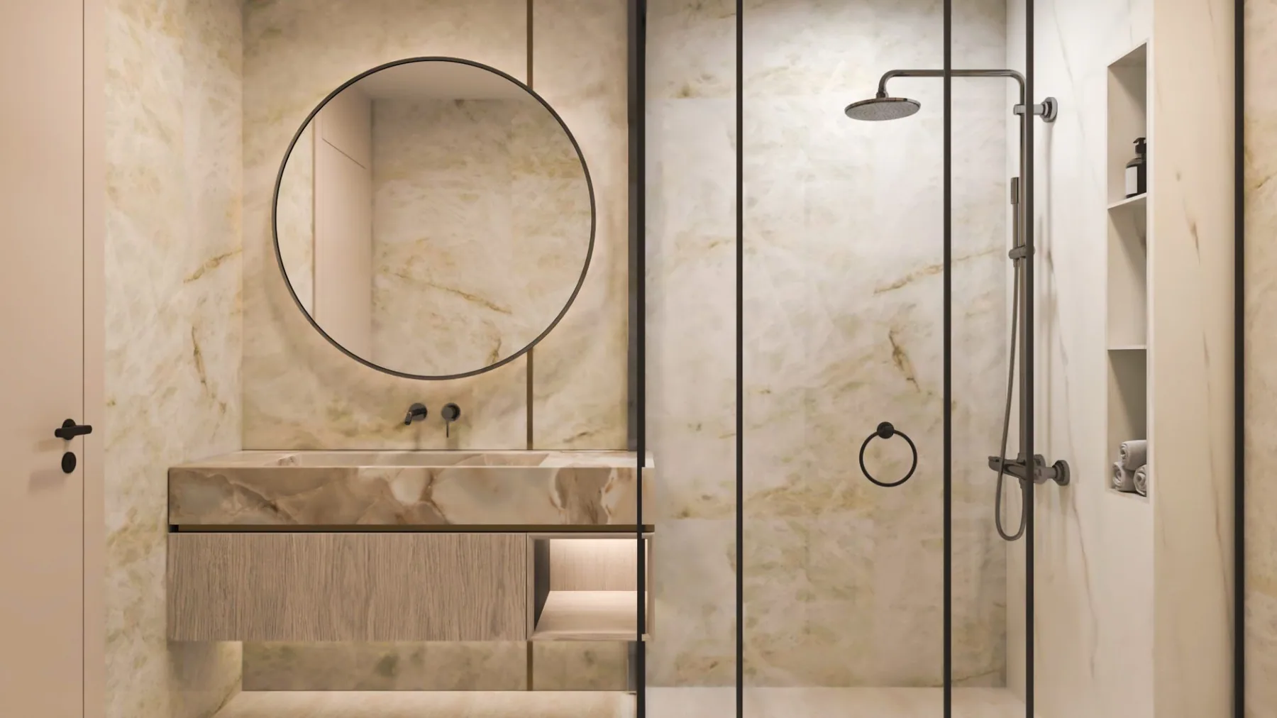 Bathroom Interior Design in Dubai by Rectangle Interiors