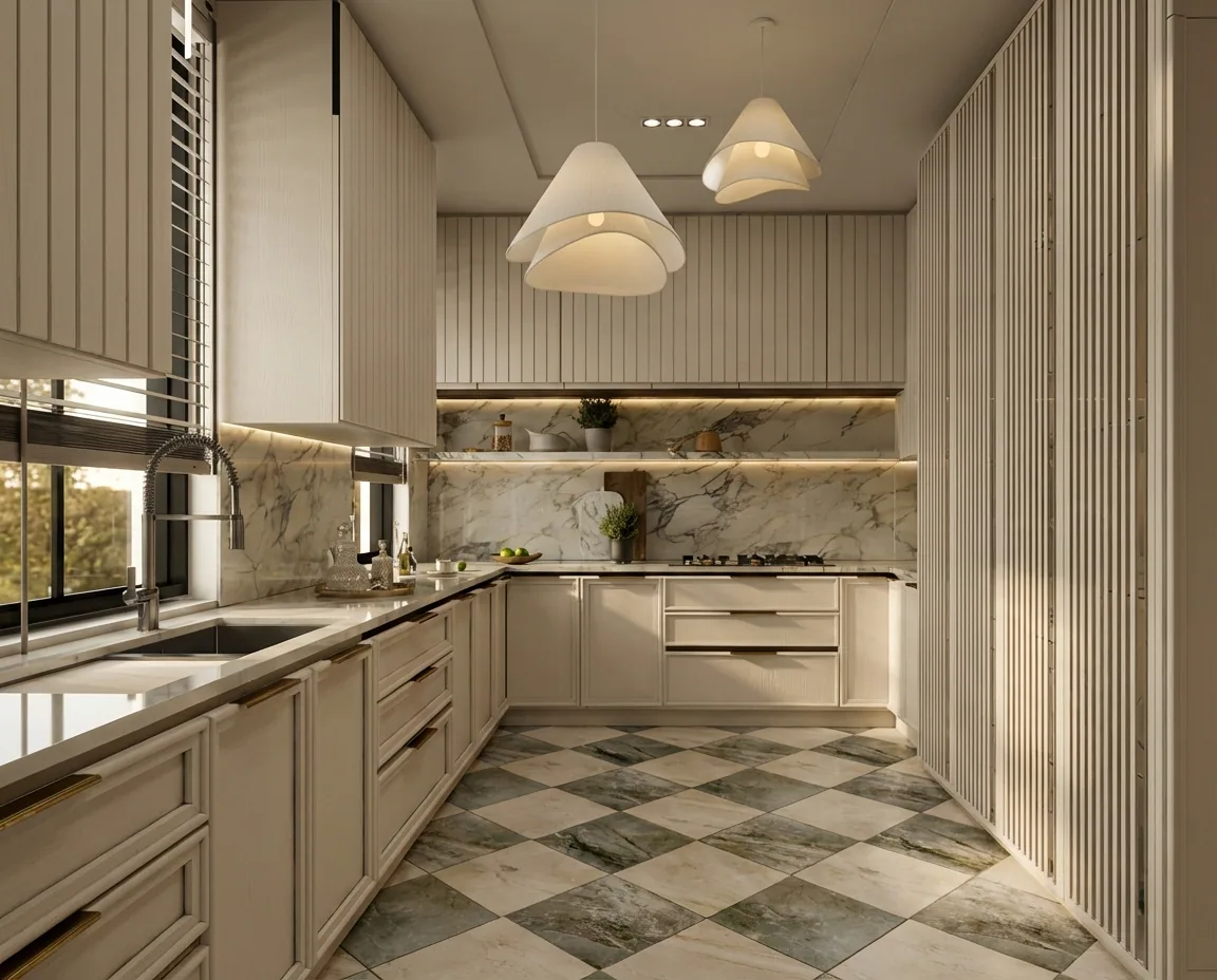 Kitchen Interior Design in Dubai by Rectangle Interiors