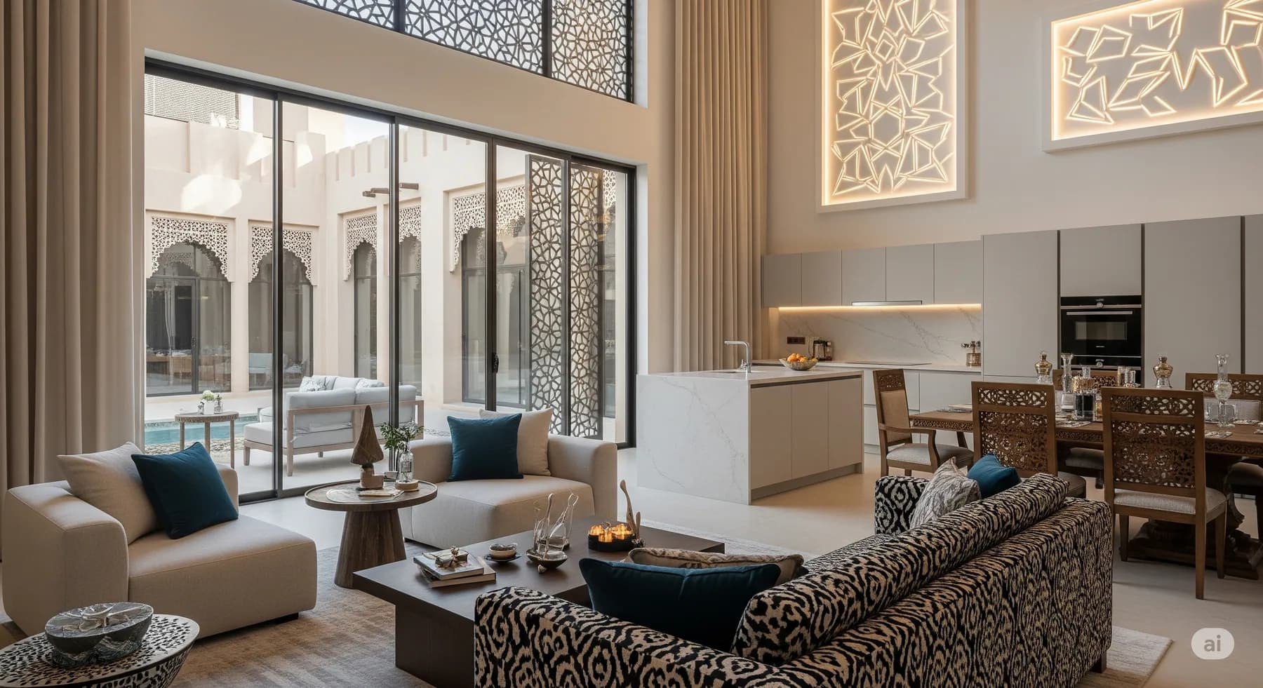 Majlis Design in Dubai by Rectangle Interiors