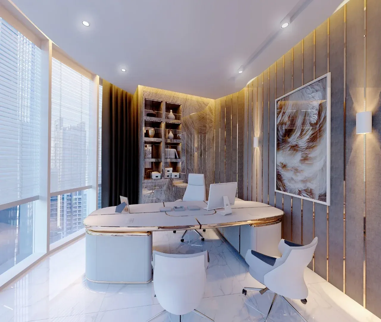 Interior Fit-Out by Rectangle Interiors, Dubai